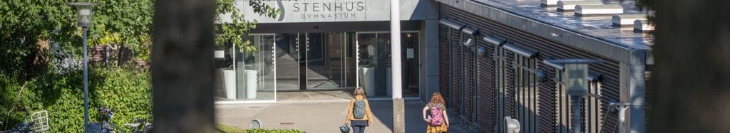 Elever på vej i skole