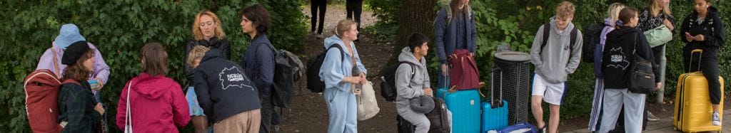 Elever klar til studietur