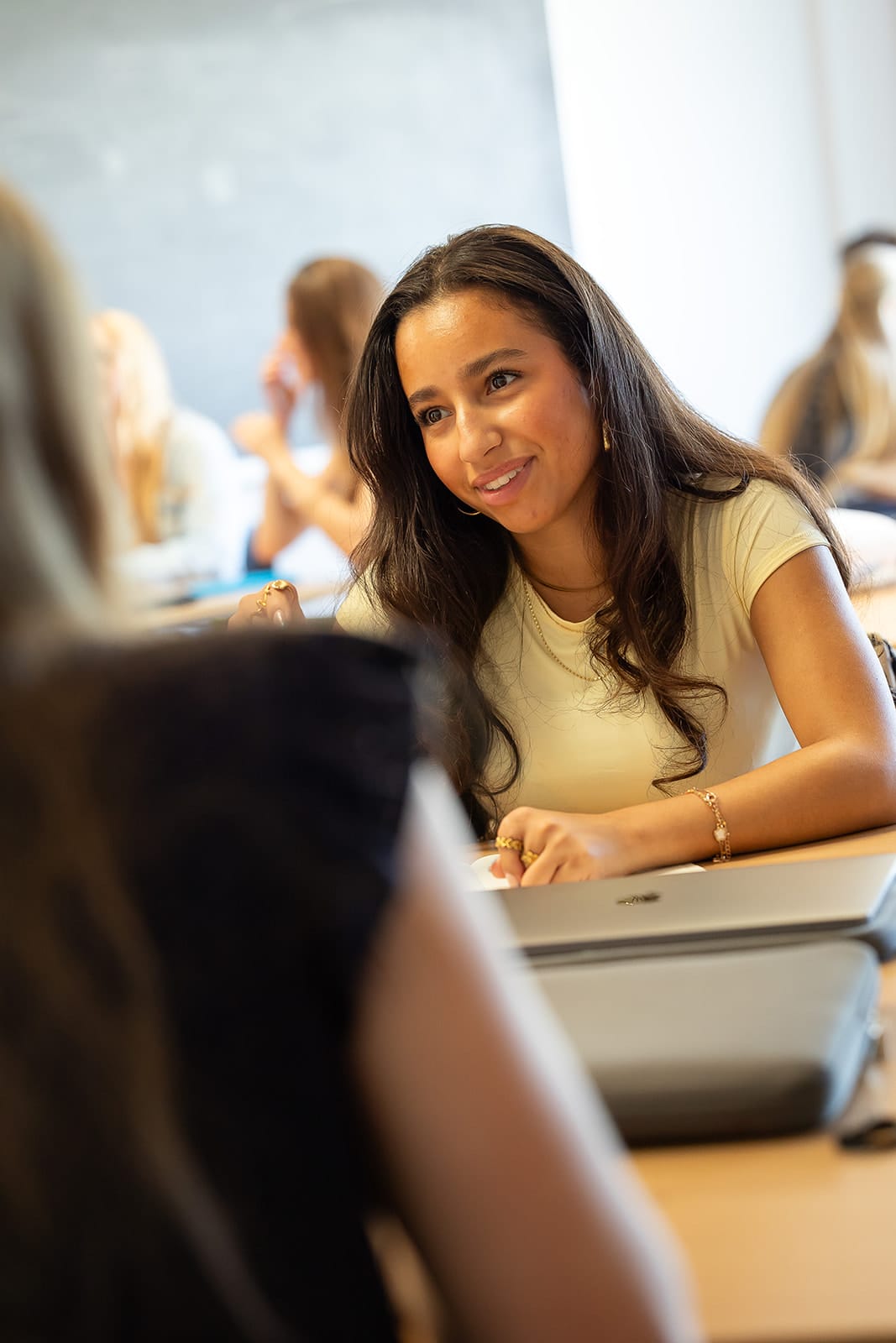 Undervisningssituation i klasse lokale