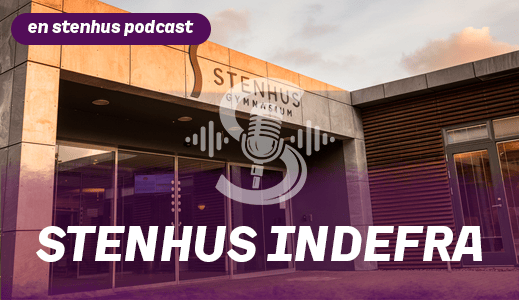 Stenhus Gymnasium hovedindgang